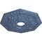 Ekena Millwork Nottingham Ceiling Medallion (Canopies up to 4 5/8"), 18"OD x 3 1/2"ID x 1 1/2"P, Americana Crackle CM18NTAMC - alternate 3